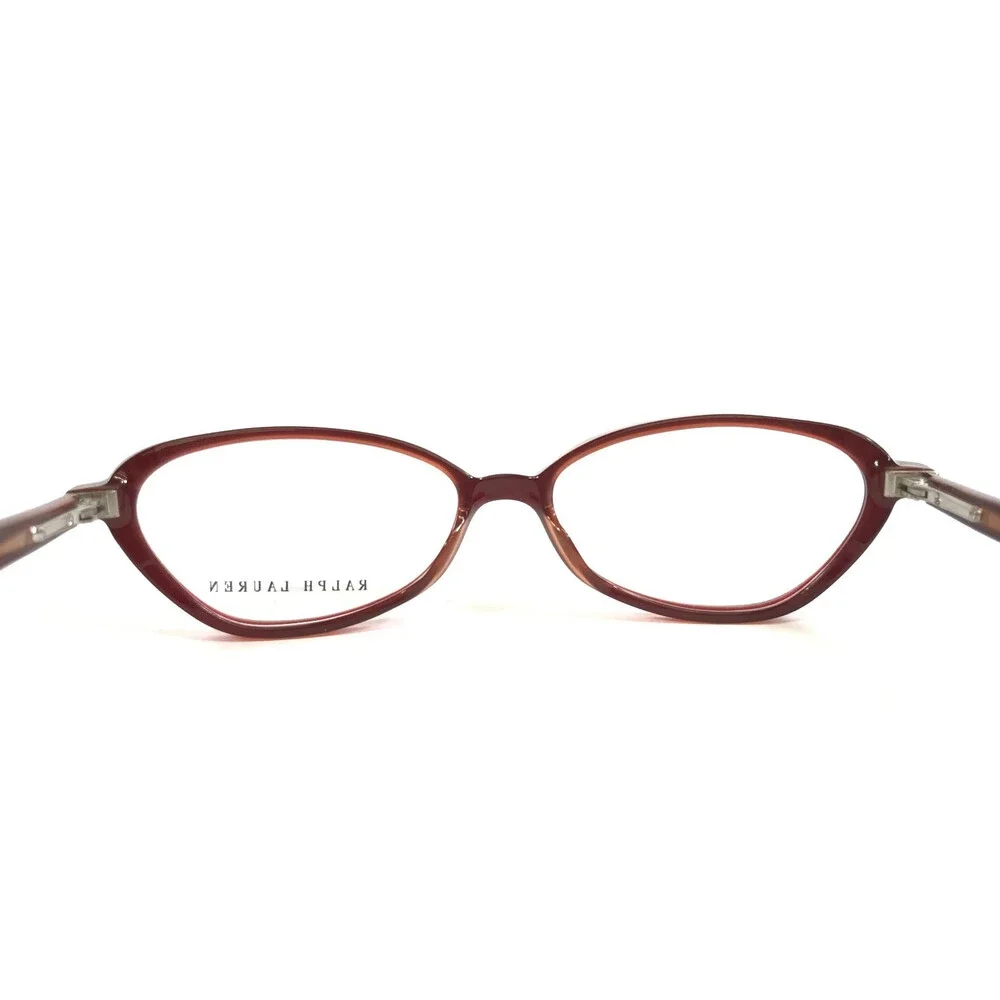 Vintage Ralph Lauren Eyeglasses Frames RL1338 Y62 Brown Red Oval 48-13-135